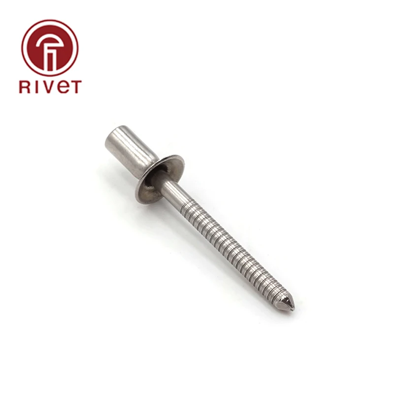 Imagem -03 - Rebites Escareados de Fechado End Blind Rivet Selado Hollow M3.2 m3 gb 12616 1000 Pcs Aço Inoxidável