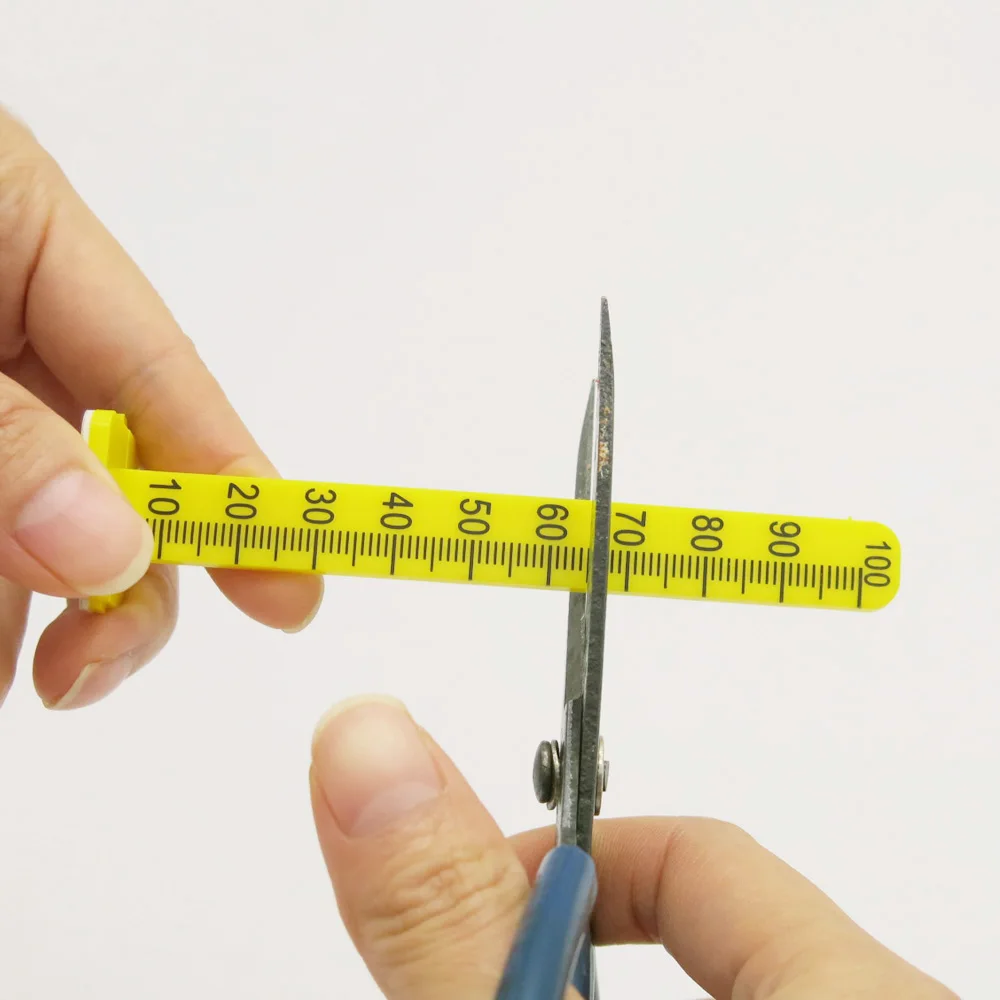 100mm Yellow Floor Level Pegs for Cement Measure Poured Self Leveling Pins 50 Pack