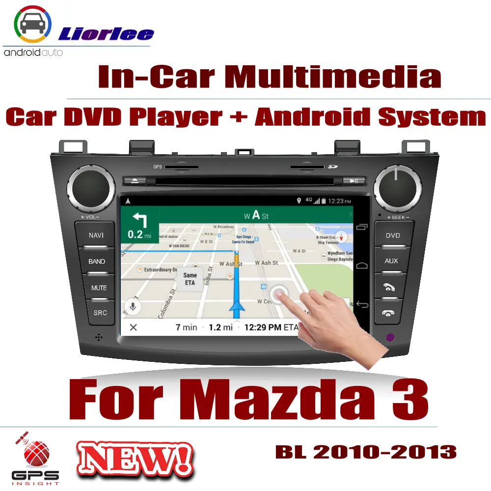 

Car DVD Player For Mazda 3 (BL) 2010-2013 GPS Navi Navigation Android System 8 Core A53 Processor IPS LCD Screen Radio Head Unit