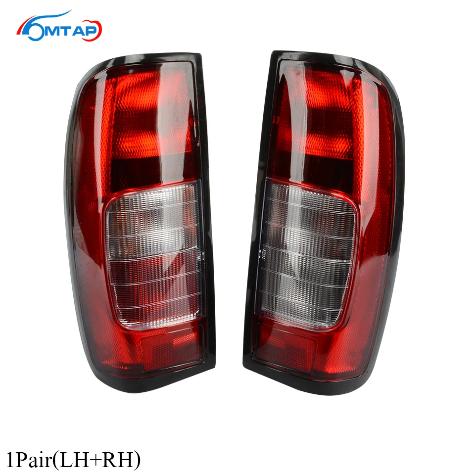 MTAP 2PCS Tail Lamp Rear Brake Stop Lamp Assy For Nissan NAVARA NP300 D22 1998-2004 Back Up Taillight Taillamp With Cable Bulb