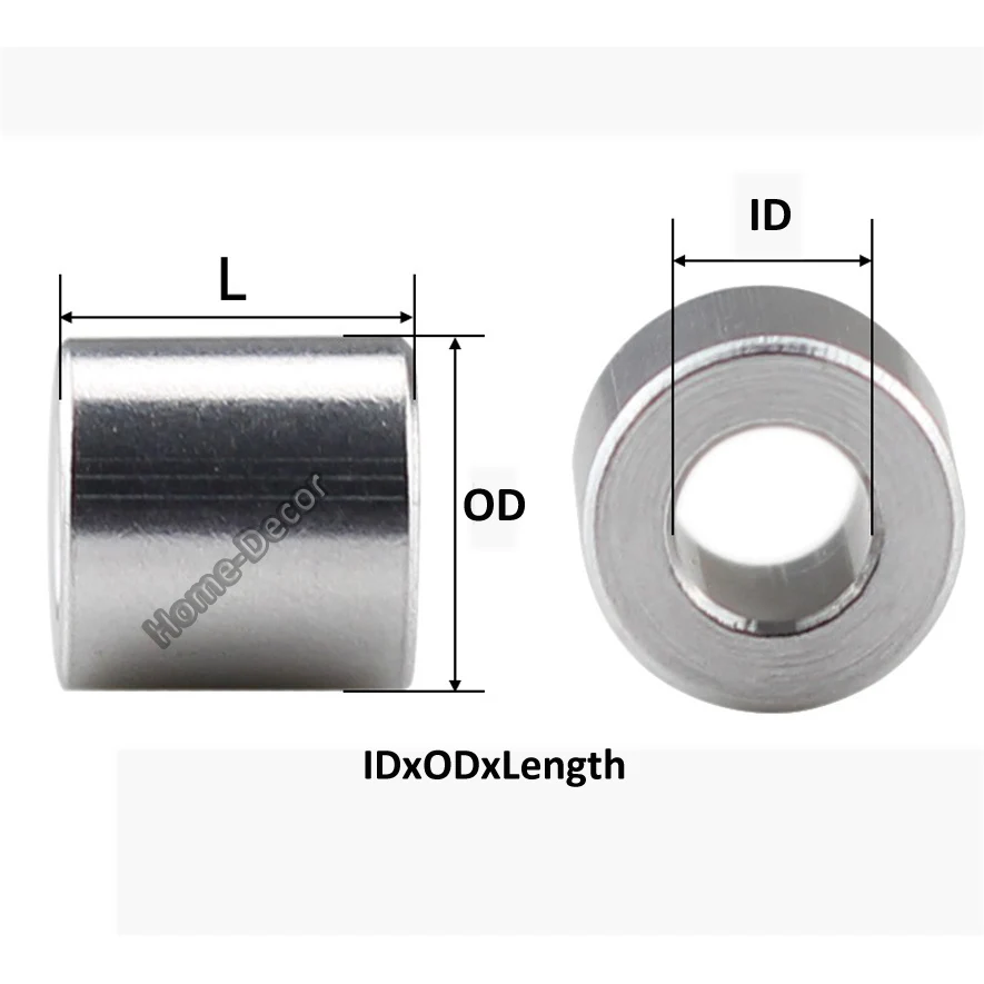 M4 Metall Buchse Klemme Buchse Grenze Ring Positionierung Runde Hülse Ror Kupplung Welle Kupplung Stecker Metall Rohr