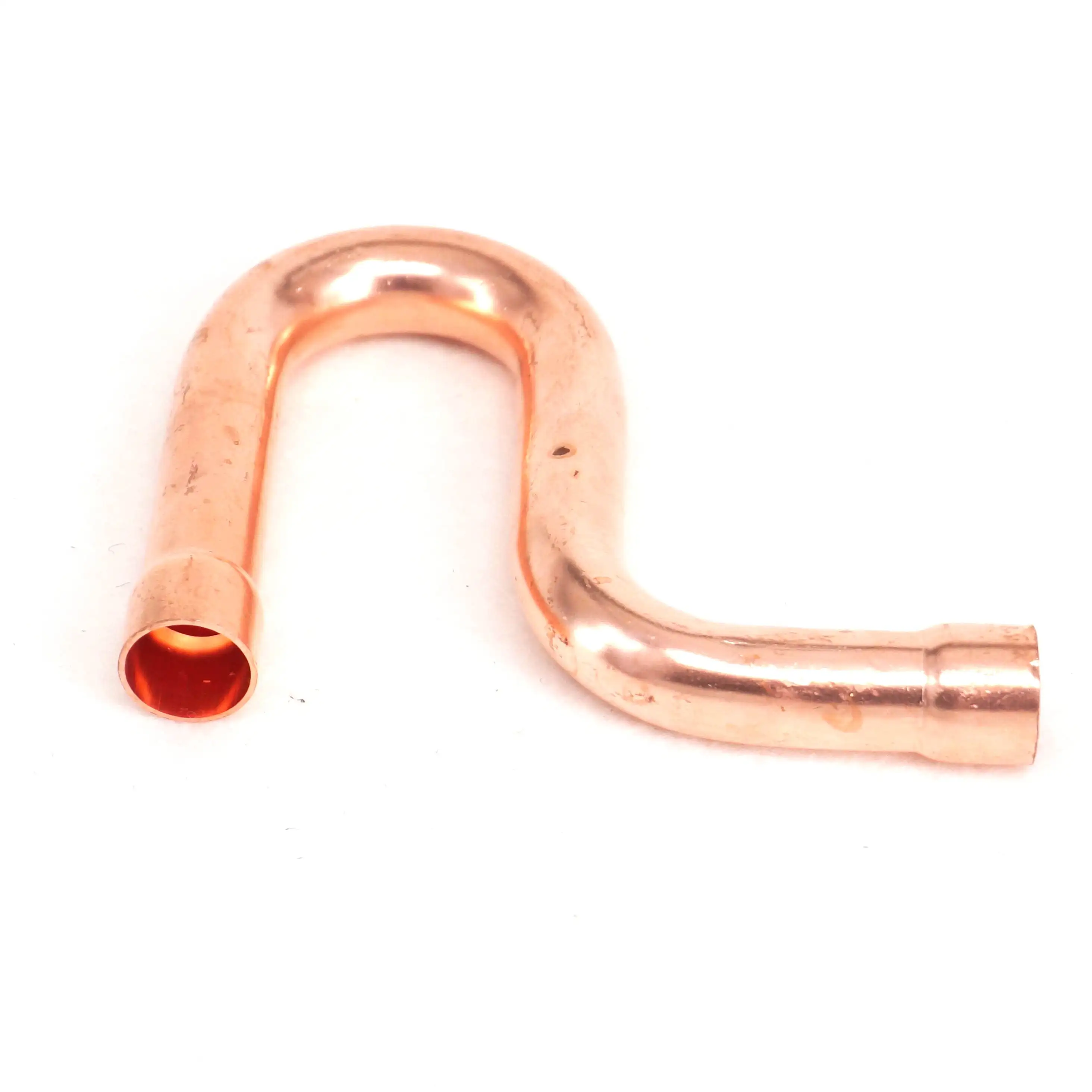 

I.D 19x1.0mm Copper End Feed P Trap Pipe Adapter Air Conditioner Refrigeration Water Heater