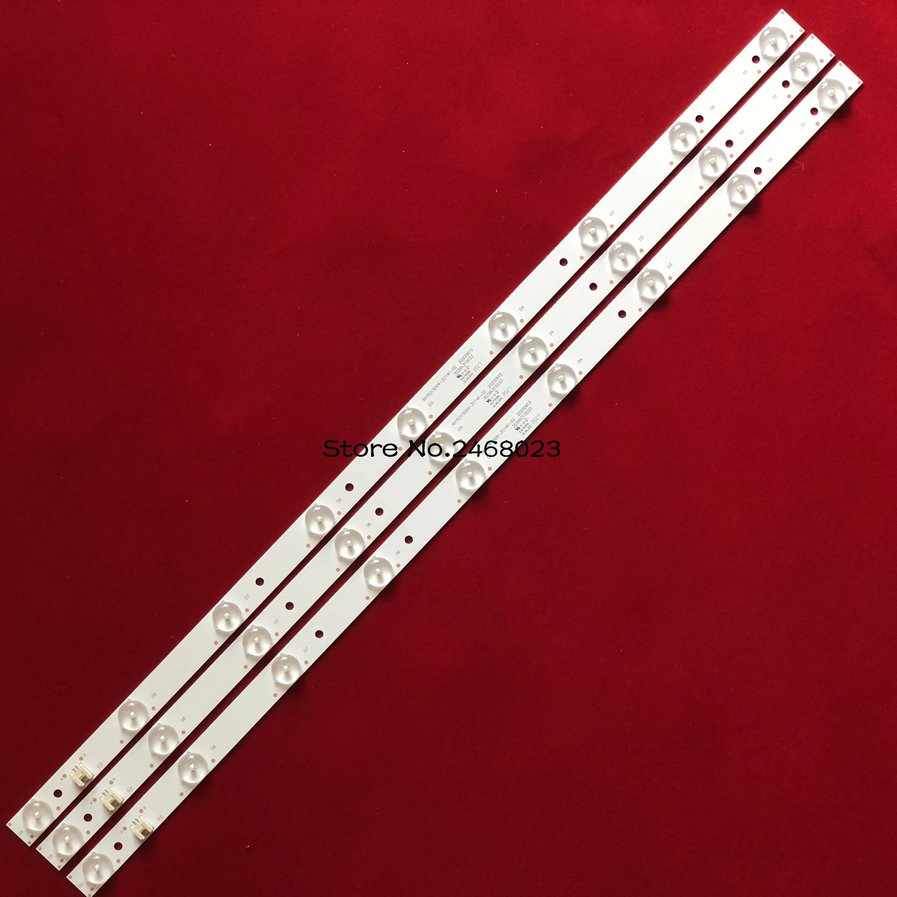 30pcs LED TV Backlight Strip for LE32H31 LE32H33S 32LIM TK-32HV 303XK315033 XKYS315D09-ZC14F-02