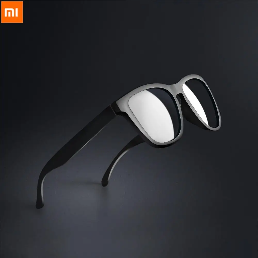 Chính Hãng XIAOMI Mijia Vuông Cổ Điển Kính Mát Selfrepairing Tắc Phân Cực Lense Không Scew Kính Mát 6 Lớp Phân Cực Bộ Phim