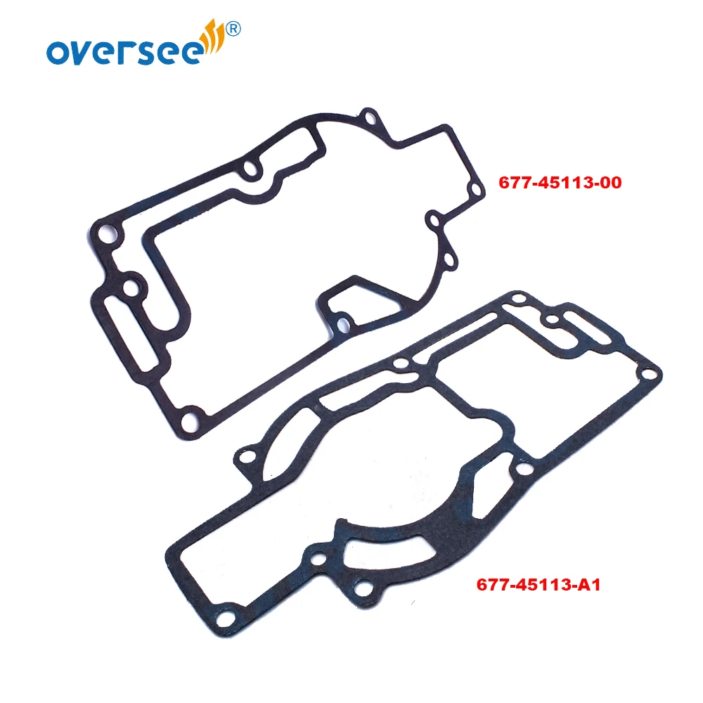 OVERSEE Power Head Base Gasket Set 677-45113-00 677-45113-A1 6B 8B For Yamaha 6HP 8HP E8D Outboard Engine Parts