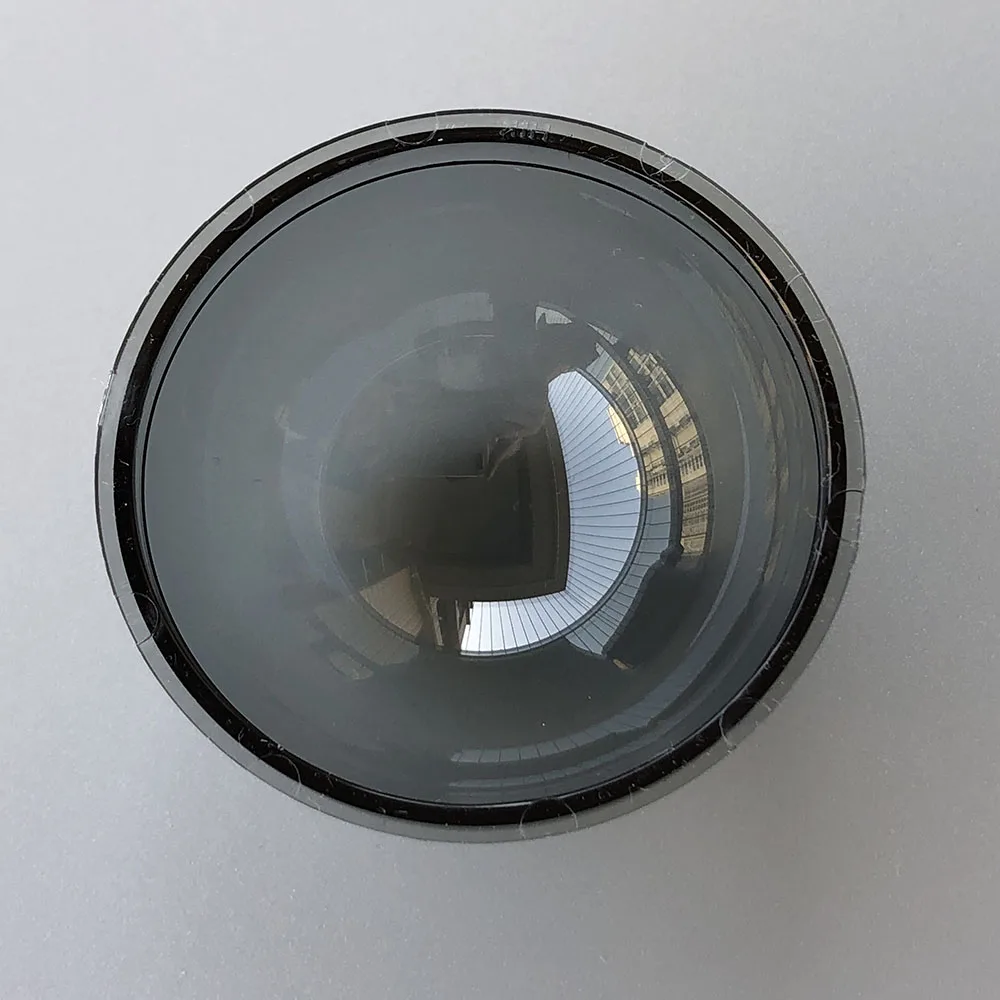 2 Inch Smoked Mini Polycarbonate PC Security CCTV Camera Dome Cover Small Waterproof Rainproof Protective Cover Camera Lens Cap