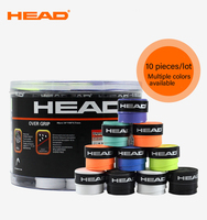 10 Pcs Original HEAD Tennis Overgrip Tennis Racket Tenis Sweatband Antivibrad Hand Glue Wrapped Bandage Anti-perspirant Thick