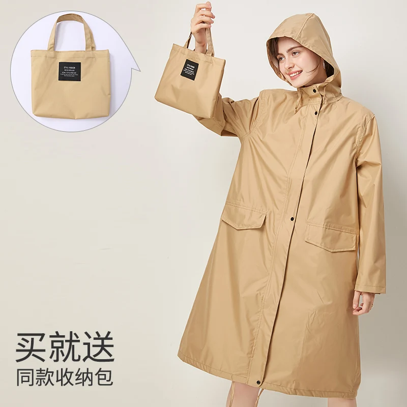 Women Raincoat Long Rainwear Men Rain Coat Impermeable Poncho Japan Waterproof Rain Cape Cover Hooded Universal