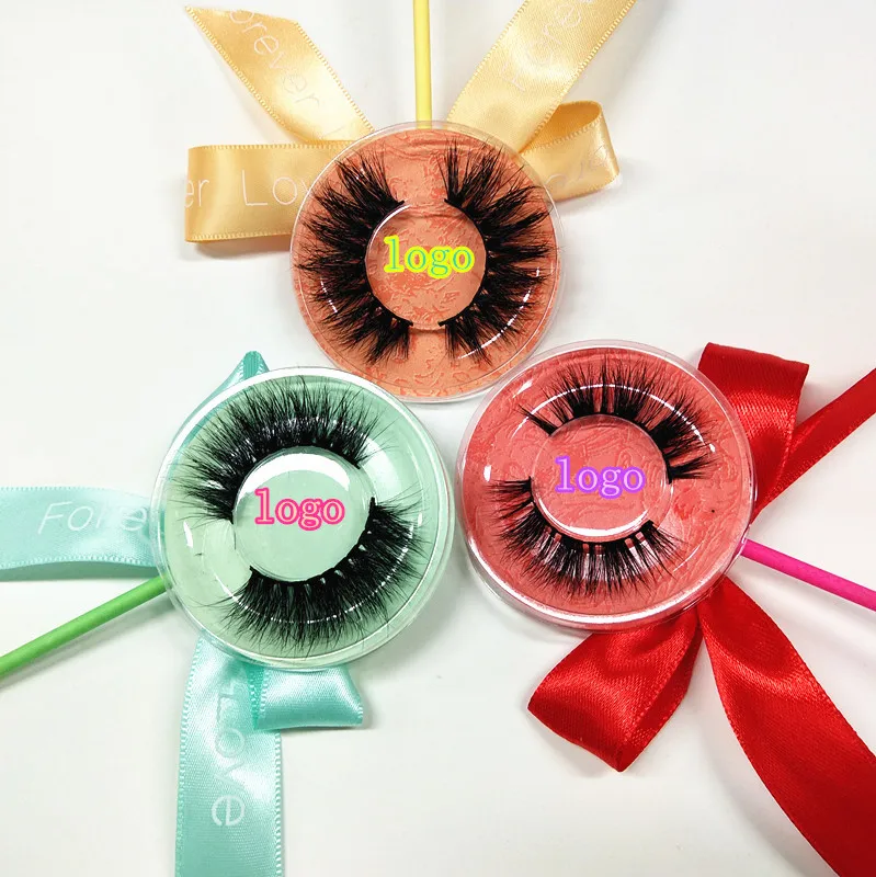 Seashine 10 Pcs Wholesale Lollipop Package 100% Handmade OEM 3D Mink Lashes Lollipop Boxes NOT  Lashes Only Package