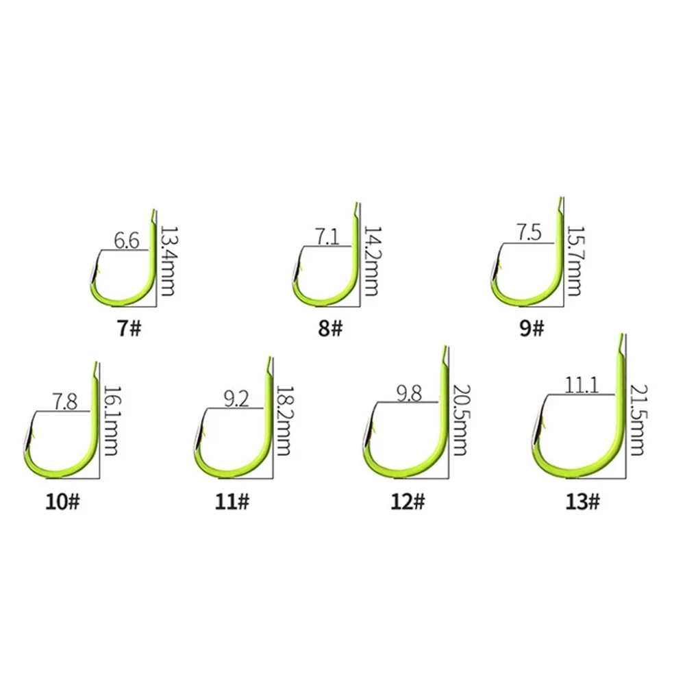 High Carbon Steel Fishing Hooks Barbed Fish Hooks Anti-winding Spring Double Barbed Hook With PE Line 5 Pairs/Lot