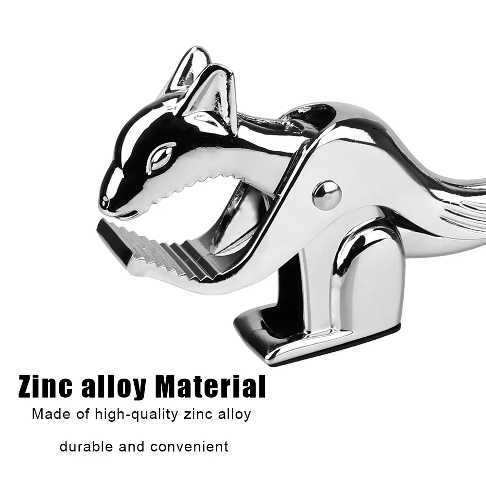 Pine Pecan Hazelnut Plier Quick Walnut Cracker Sheller Opener Almond Nut Pecan Nuts Nutcracker Squirrel Shape Multi-Function
