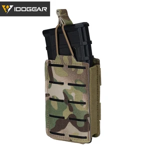 Idogear التكتيكية LSR 556 Mag Bag Singel Mag Carrier Molle Bag أدوات القطع بالليزر الرياضة 3566 أعلى 6 مبيعات 556 ذخيرة مزيفة - رقم 5
