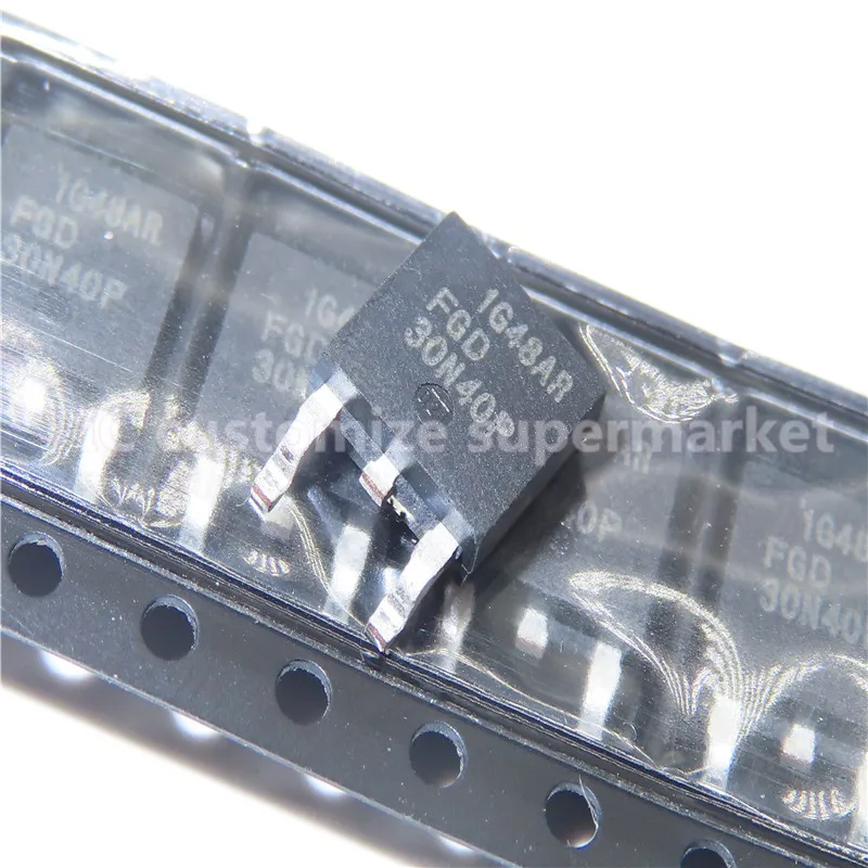 10ชิ้น/ล็อตNWE FGD30N40P TO-252 40V 30A SMDทรานซิสเตอร์