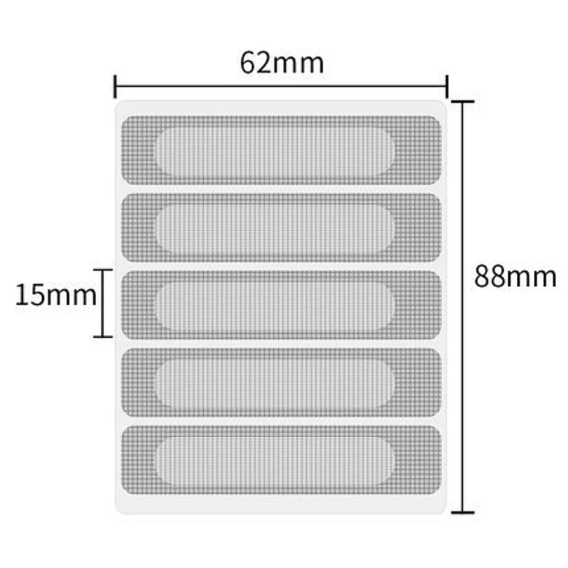 15/25/50Pcs Anti-insect Fly Bug Door Window Mosquito Screen Net Repair Tape Patch Adhesive Door Window Screen Repair Accessories