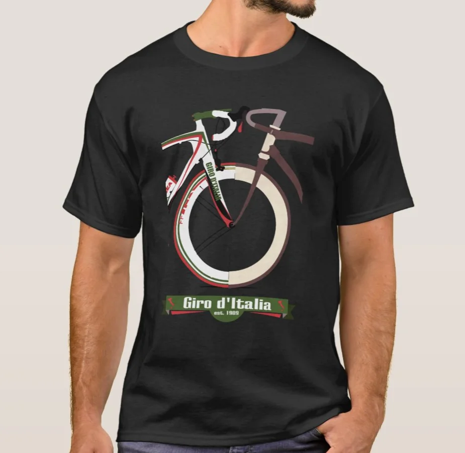 Unique Giro D'Italia T-Shirt. Summer Cotton Short Sleeve O-Neck Mens T Shirt New S-3XL