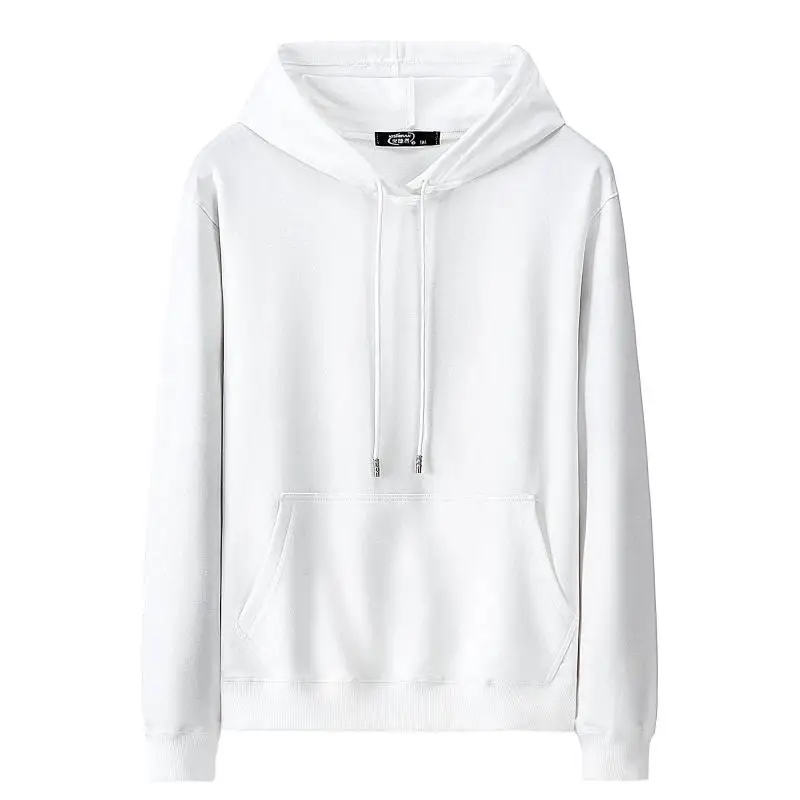 Mùa Xuân Mỏng Phong Cách Châu Á Áo Thun Cổ Áo Hoodie Rời 95% Cotton Áo Thun Nữ Phù Hợp Với Áo Nam Quần Áo Dài Thấm Hút Mồ Hôi Cho Chắc Chắn