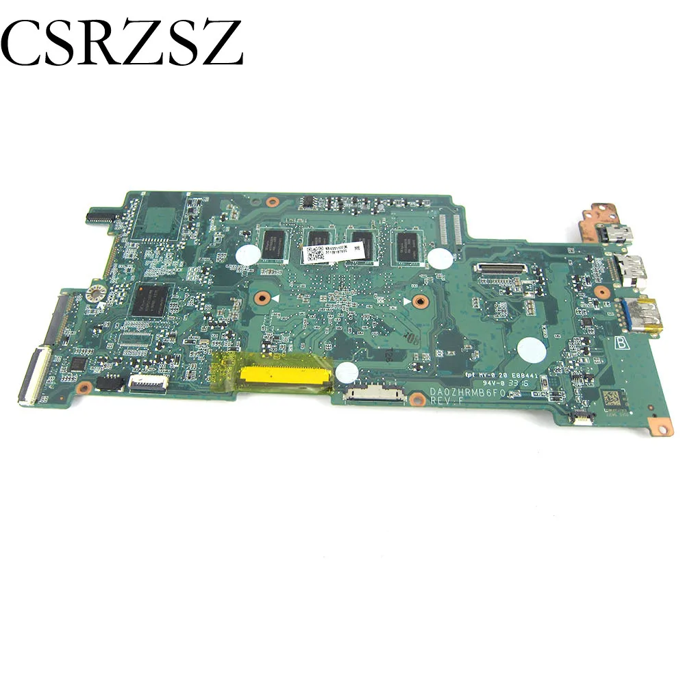 CB5-132T For ACER Chromebook R11 C738T CB5-132T Laptop Motherboard N3060 CPU 4GB RAM DA0ZHRMB6F0 Mainboard