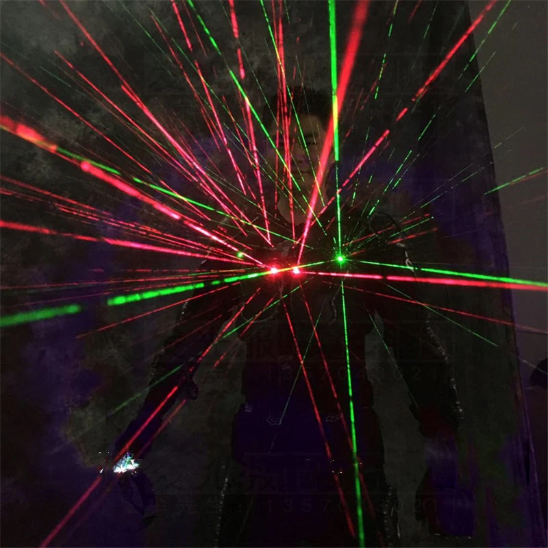 Free shipping led light costume performance wear mens light up LED tron costume