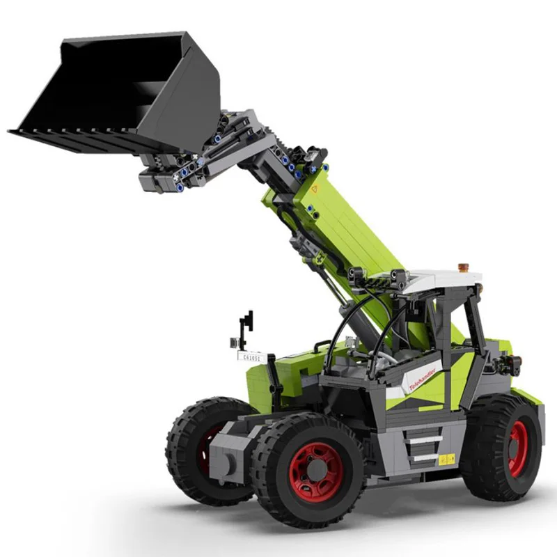 Technical Radio 2.4Ghz Remote Control Building Block 1:17 Scale Full-Feature Engineering Vehicle Loader Brick With Light Rc Toys