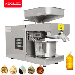 XEOLEO oil press 700W Oil press machine pressing Peanut/Flaxseed/Rapeseed machine For Home Kitchen & Commercial