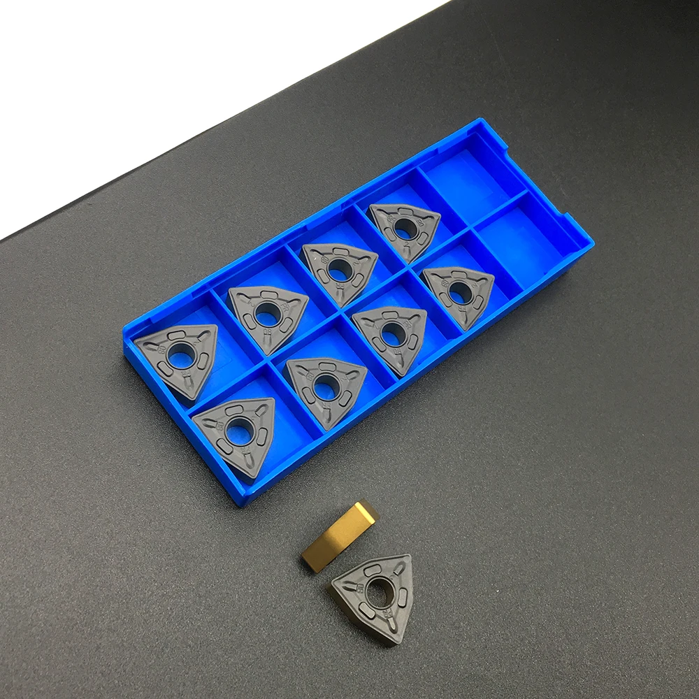 10 Uds. WNMG080408 PR PC4225 inserto de carburo externo de alta calidad torno de corte CNC herramientas de torneado para piezas de acero
