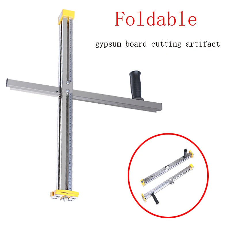 new Folding Plaster Board Cutting Artifact Special Manual Tool High Precision Cutting Hand Push Folding Roller Type Cutter