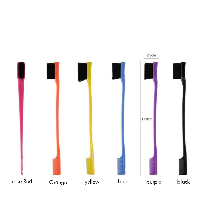 1 قطعة رمش مشط ماكياج ماسكارا الحاجب التهيأ فرشاة أداة الحاجب فرشاة مشط رمش فاصل مشط لأداة ماكياج