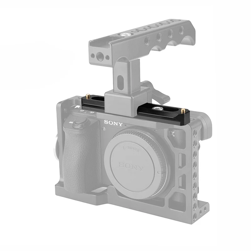 HDRIG Barra de riel NATO de liberación rápida estándar, 50mm / 70mm / 100mm de largo para manijas QR