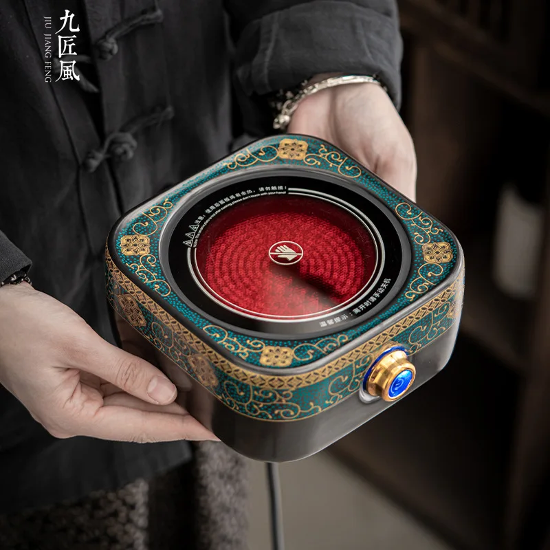 Ceramic electric ceramic stove Chinese antique tea stove electric teapot Chinese Retro Tea cooker teapot