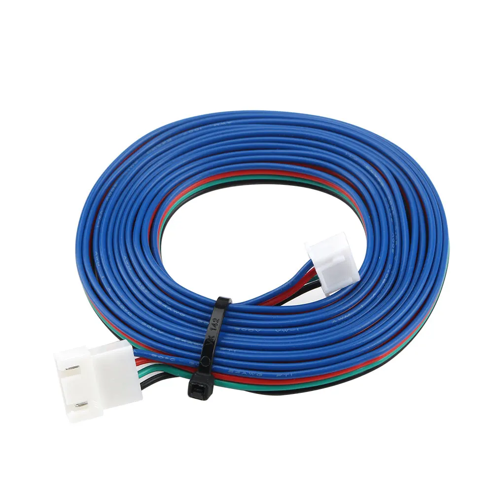 FYSETC Voron 2.4 XH2.54 4P Motor Extension Cord Male To Female 2M 3D Printer Cable 3D Printer Accessories