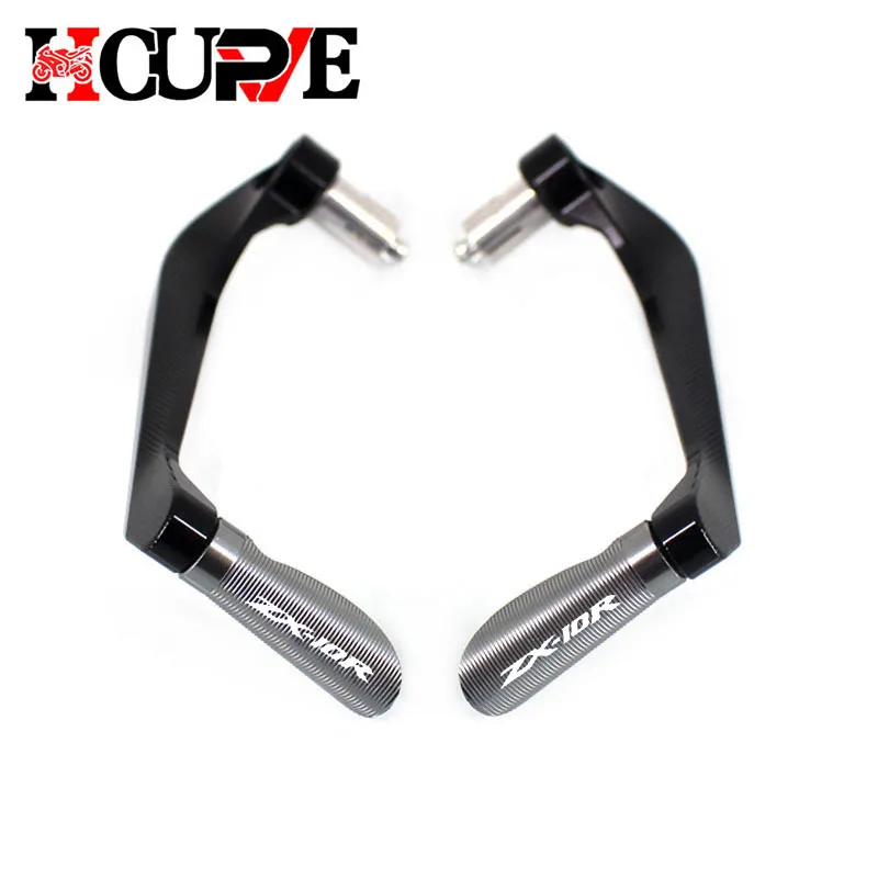 Motorcycle CNC Handlebar Grips Guard Brake Clutch Levers Guard Protector Fit For ZX-10R ZX10R ZX 10R