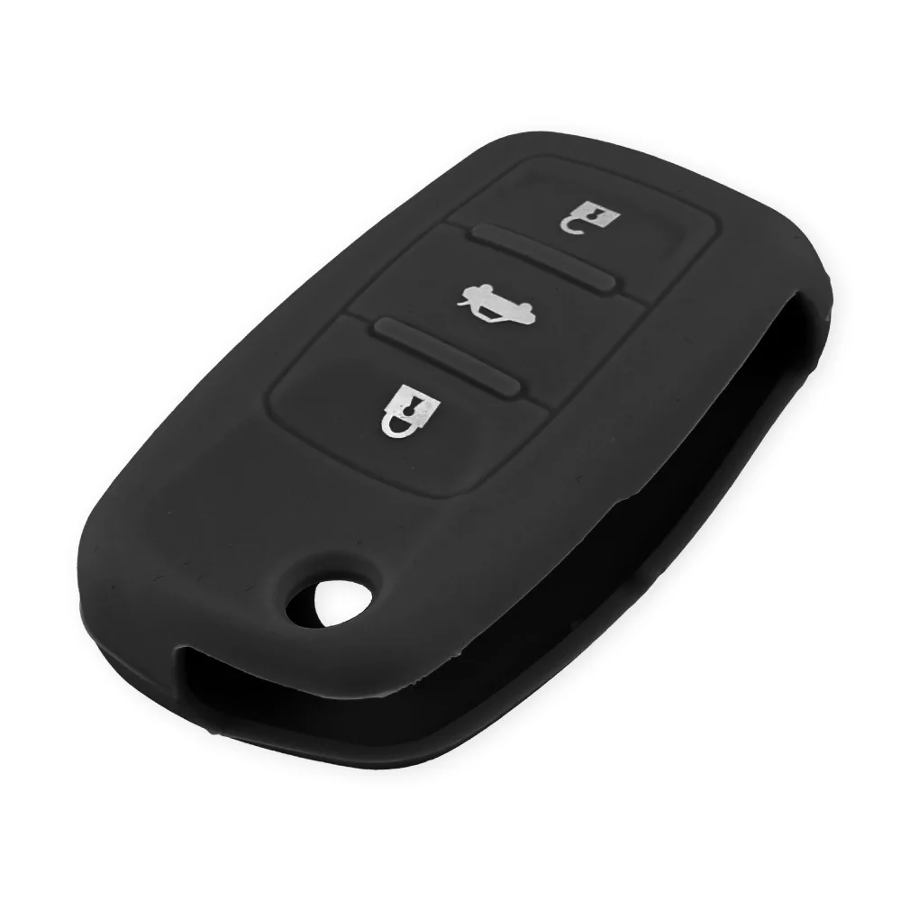 KEYYOU 2/3 Buttons For VW VOLKSWAGEN Jetta Beetle Passat Golf Rabbit MK4 MK5 R32 Silicone Key Fob Cover Case Car Auto Key Cover