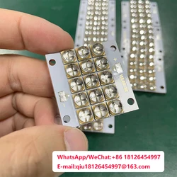 UVLED tedavi lamba ışığı yayan modülü 120W ultraviyole kür lamba ışığı kurulu DIY üretim tutkal veya mürekkep kür lambası parçaları