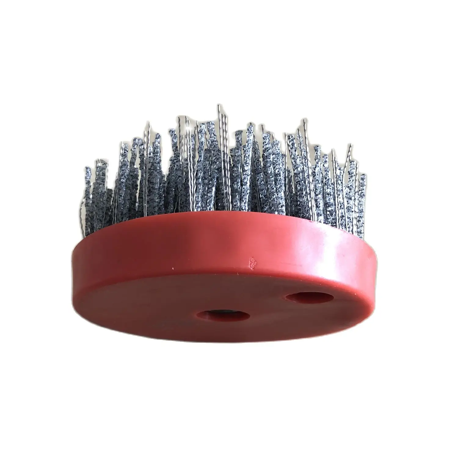 110mm 8 inch Circular Compound Stone Abrasive Diamond Antique Steel Wire Brush For Marble Granite Surface Polishing And Cleaning