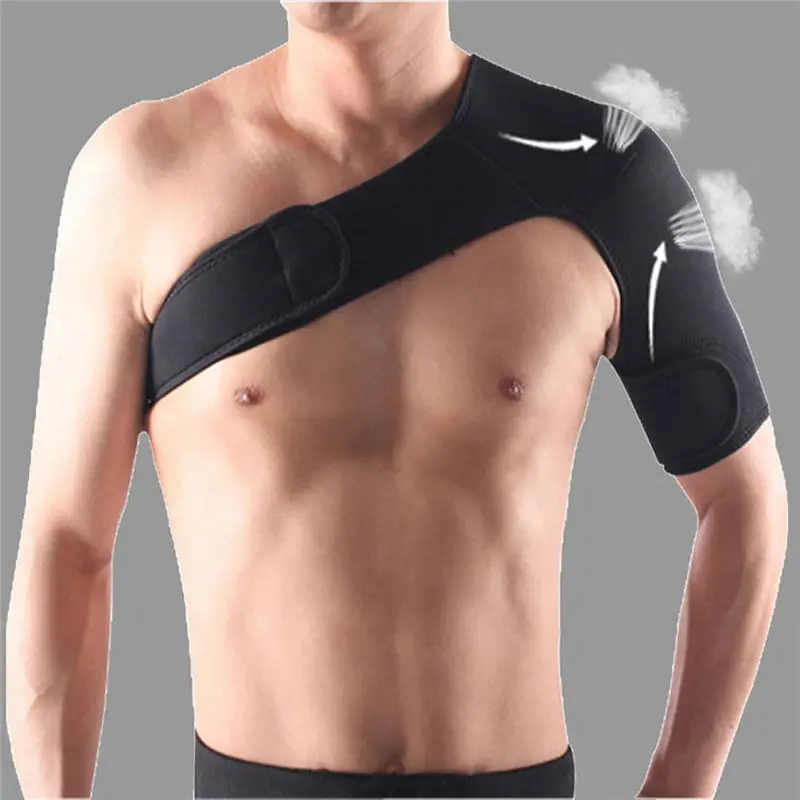 1Pc New Adjustable Shoulder Brace Support With Pressure Pad for Injury Prevention, Sprain,Soreness,Tendinitis