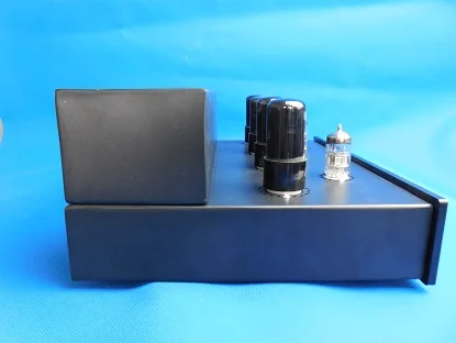 New12W * 2 6P6P \ 6V6 amplificatore valvolare push-pull amplificatore di potenza pura tecnologia di impalcature manuali, risposta in frequenza: 20Hz--35KHz