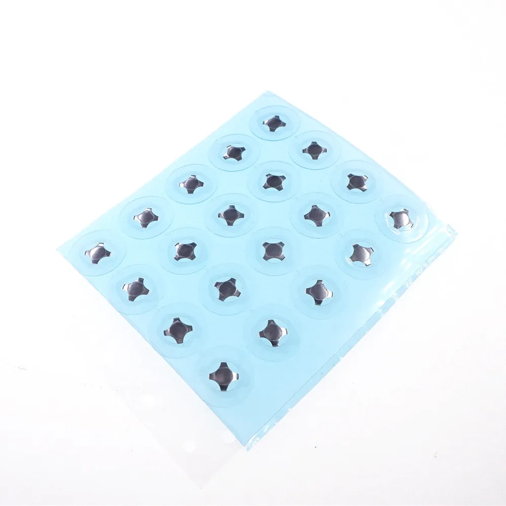 40Pcs Dustproof One Key Metal Dome Array 7.0mm Cross Shape Snap Rohs New OEM order welcome