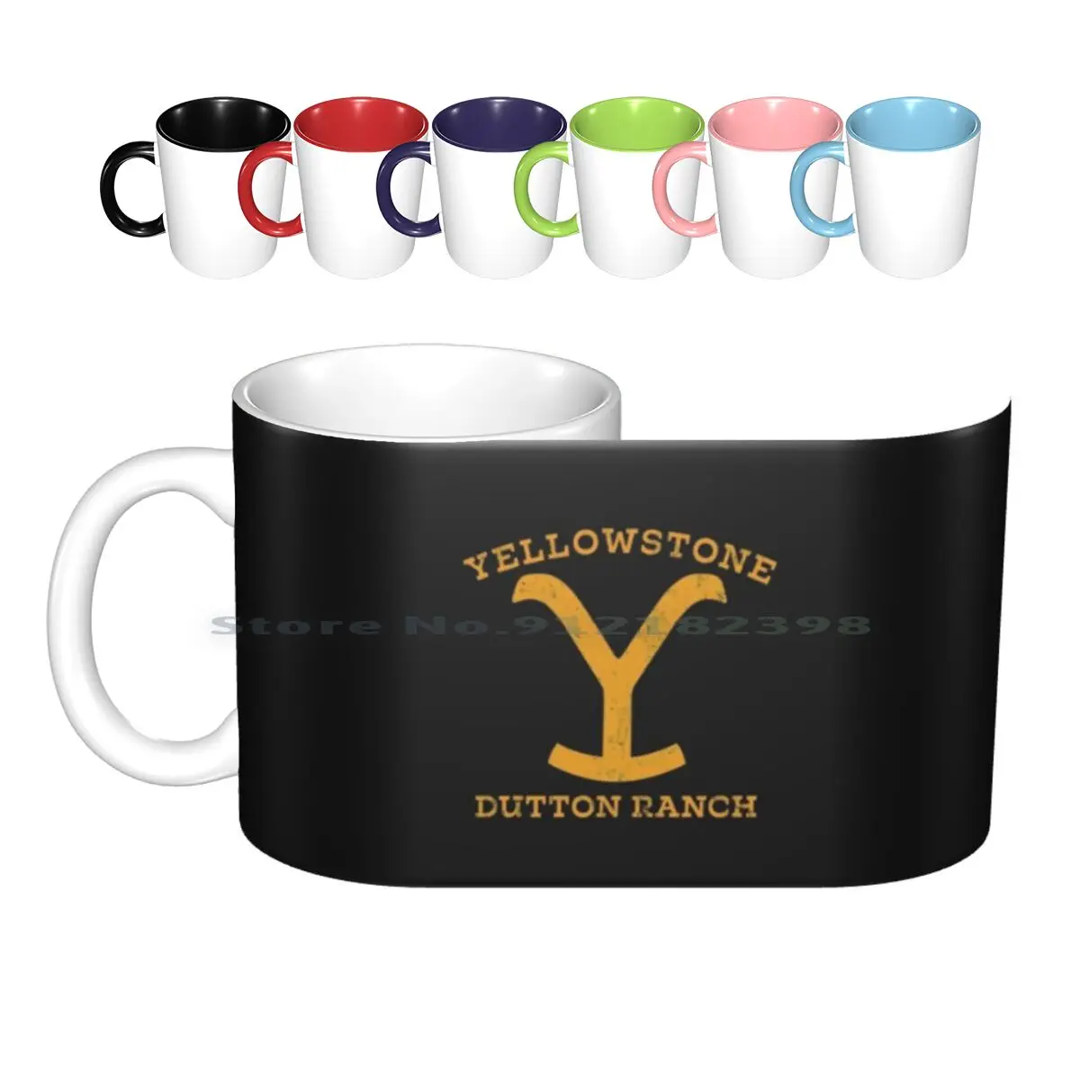 

Yellowstone Dutton Ranch Montana Ceramic Mugs Coffee Cups Milk Tea Mug Montana Yellowstone Cowboy Dutton Dutton Ranch Ranch