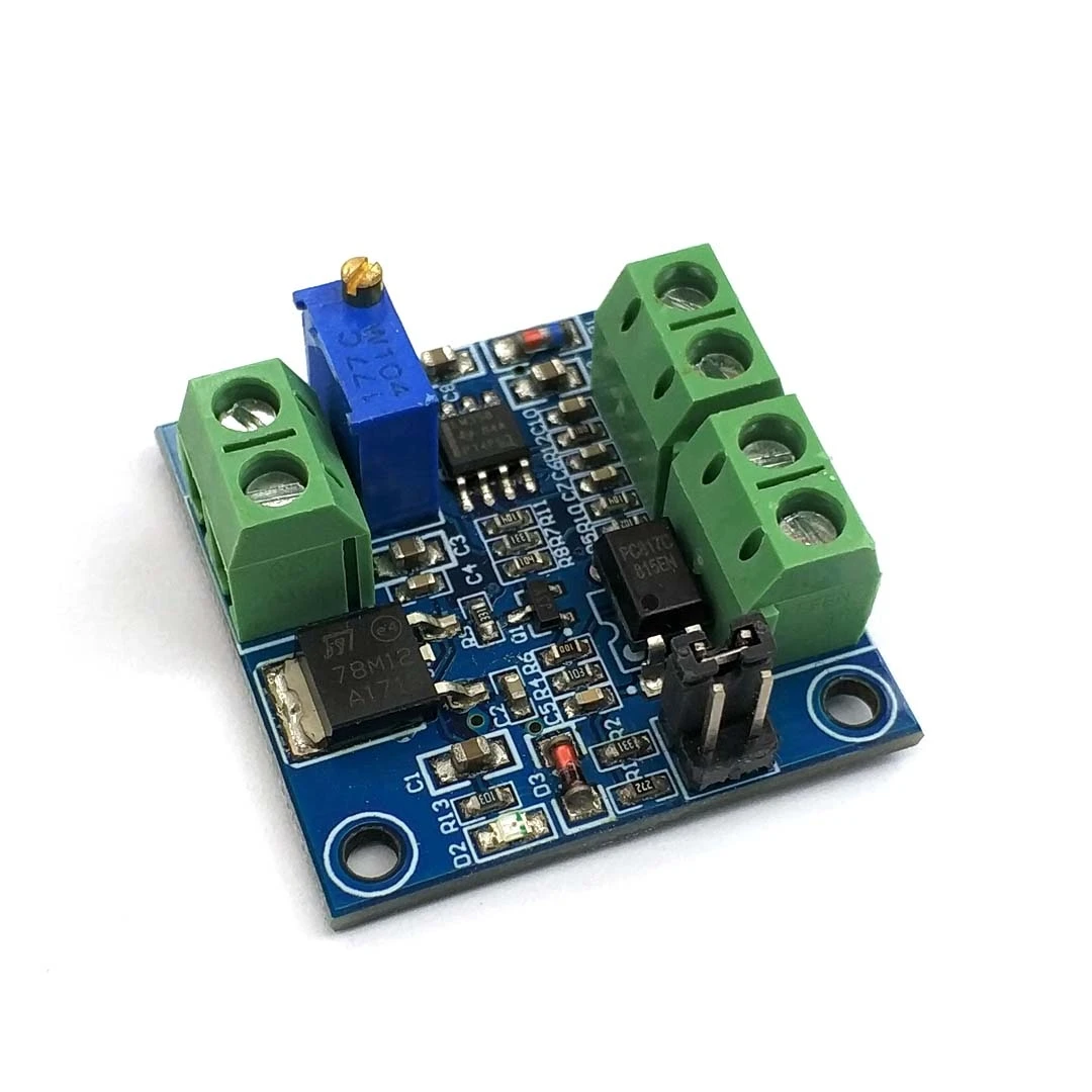 PWM To Voltage Converter Module 0%-100% To 0-10V For PLC MCU Digital To Analog Signal PWM Adjustabl Converter Power Module