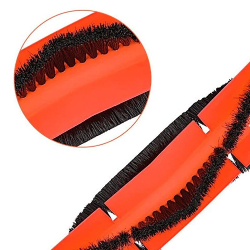 ล้างทำความสะอาดได้หลักแปรงลูกกลิ้งสำหรับ Xiaomi MiJia1C / Dreame D9 F9เครื่องดูดฝุ่นหุ่นยนต์หลักแปรงด้านข้างล้อเปลี่ยน