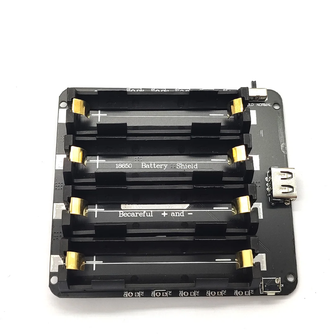 18650 SMT bateria płytka Shield 18650 uchwyt baterii V3 płytka rozwojowa kompatybilna z Raspberry PI 3 ochrona przed przeładowaniem 5V