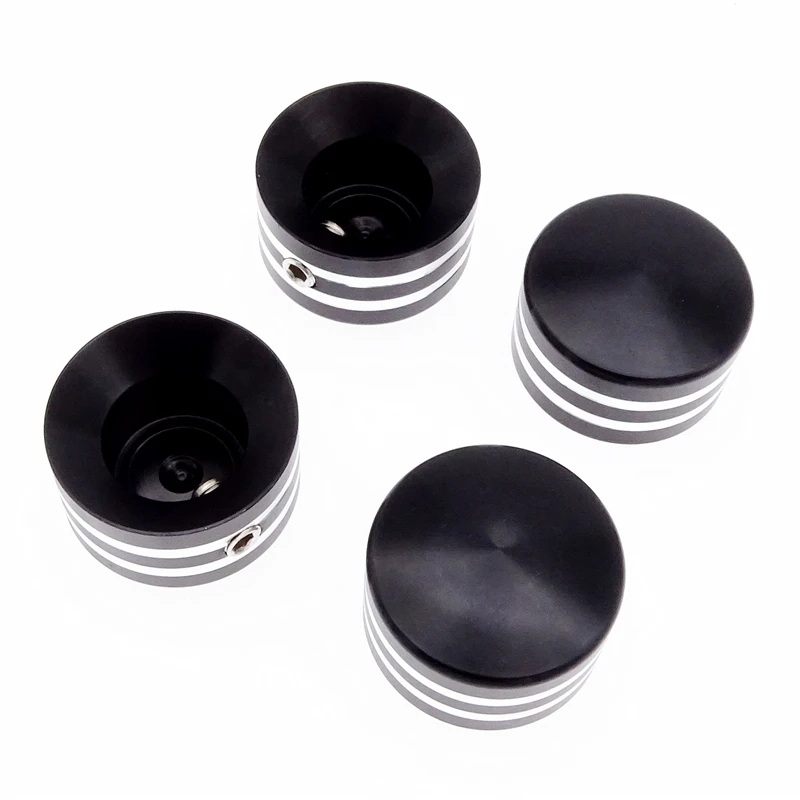 4 Pcs/Set Motorcycle Spark Plug Head Bolt Cap Screw Cover Trim Kit For Harley Sportster XL883 XL1200 Twin Cam Big Twin 1340 Evo