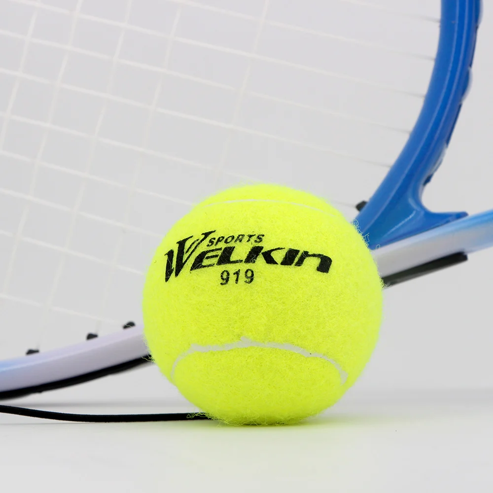 Tennis Balls With Elastic Rope Cricket Training Palline Sporting Goods Partner Rebound Practice Tennis Rubber Ball For Beginner