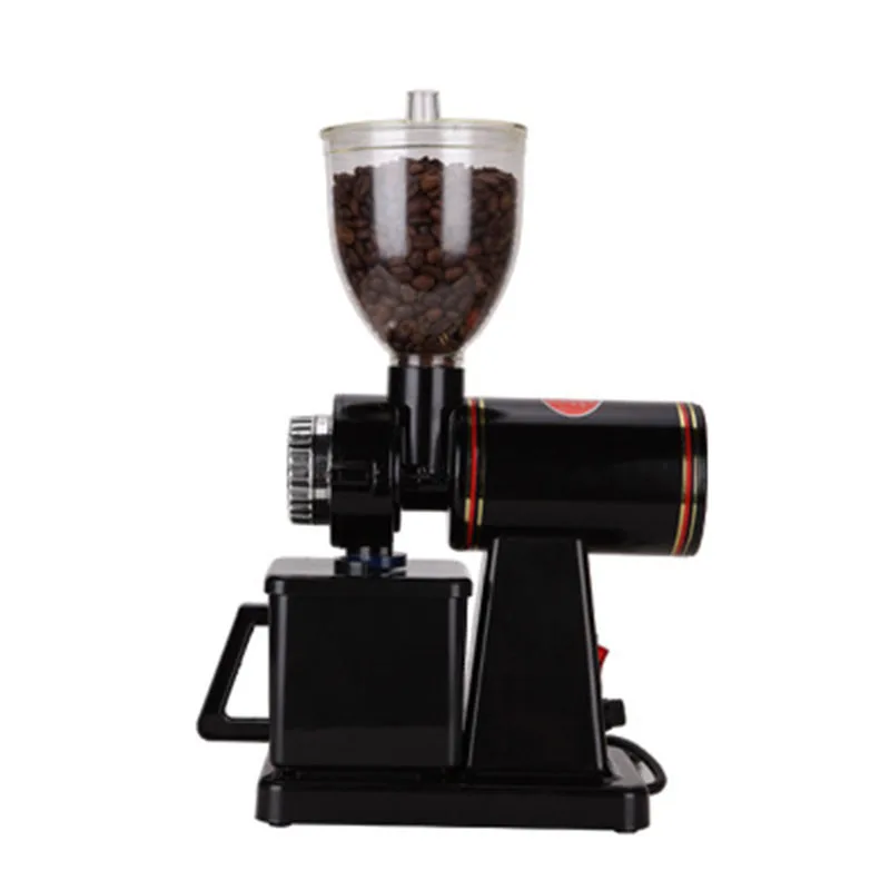 NEW Electric Coffee grinder Coffee mill Bean grinder machine flat burrs Grinding machine 220V/110V Red/Black EU US
