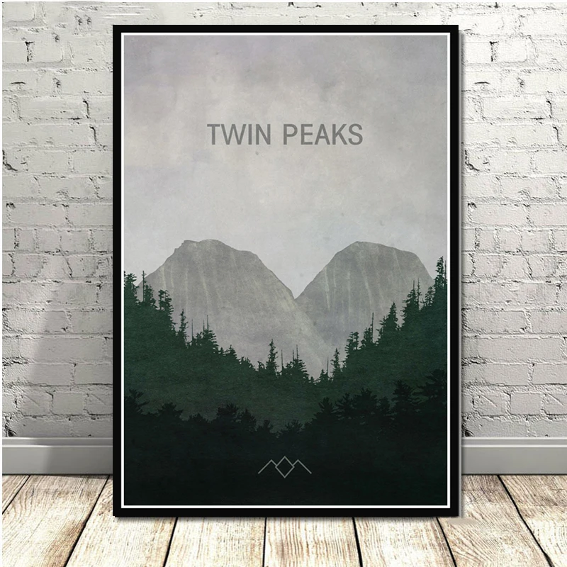 Twin Peaks TV Series Shows Classic Movie Anime Poster And Prints Canvas Painting Art Wall Pictures For Living Room obrazy plakat