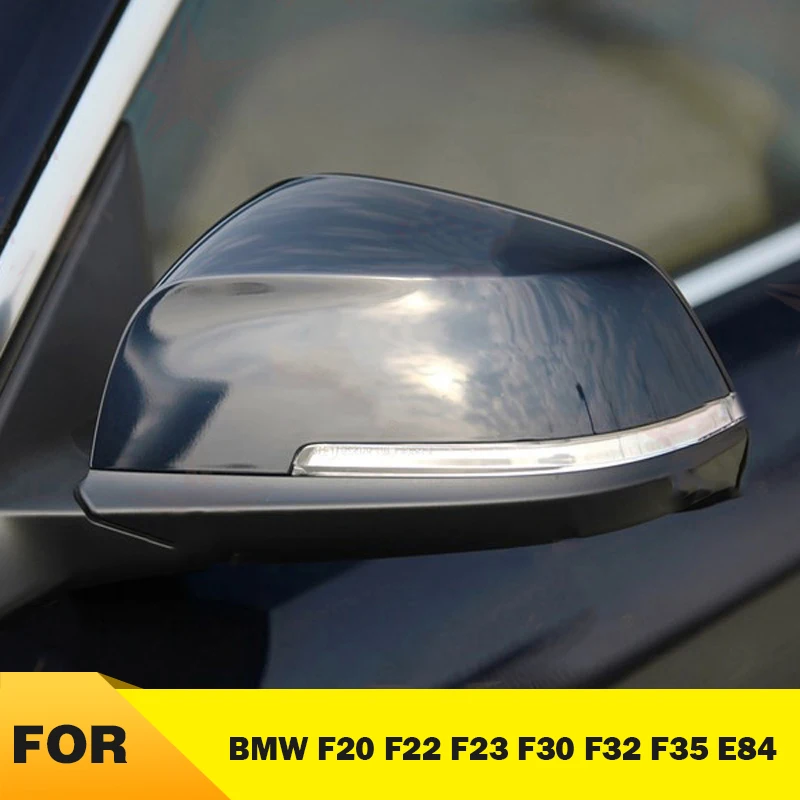 

A pair Replacement Style Side View rear door Mirror Cover cap cover For BMW F20 F22 F23 F30 F32 F35 E84