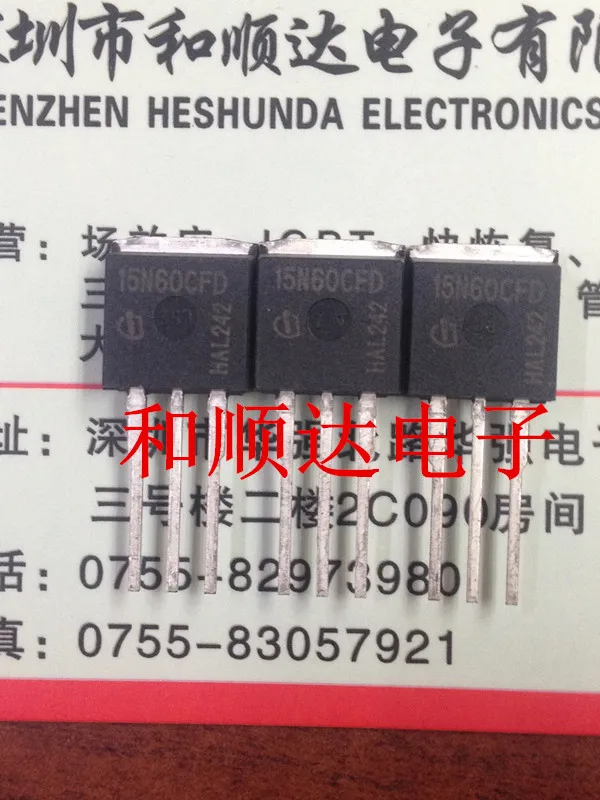 5PCS/Lot  SPI15N60CFD  TO-262