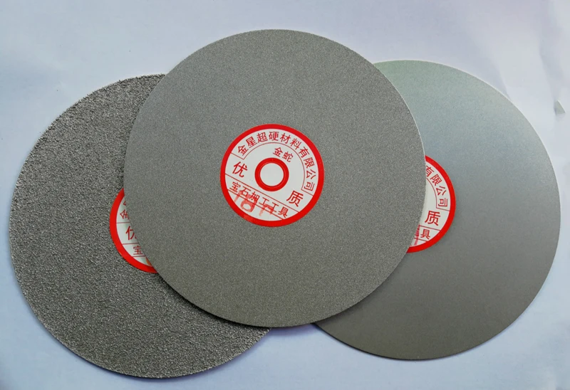 300mm 12 Inch Diamond Grinding Disc Jade Stone Wood Carving Seal Polishing Tool Inner Hole 12.7mm