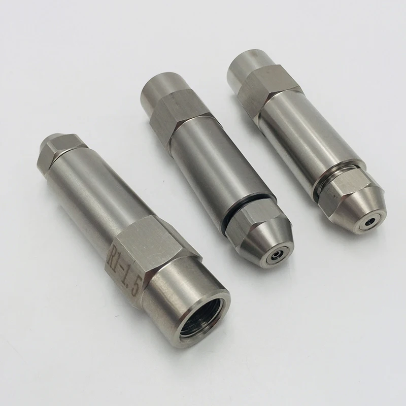 (2 PCS/Lot) Stainless steel fuel nozzle burner methanol nozzle two-fluid siphon atomizing nozzle,Heavy oil nozzle