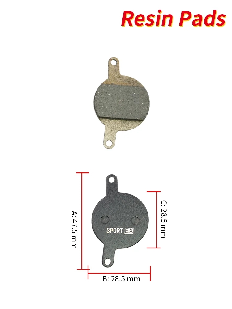 AliExpress COOMA SPORT 4 Pairs, Bicycle Disc Brake Pads for Magura Julie 2001-2008 Caliper, Sport EX Class, Resin
